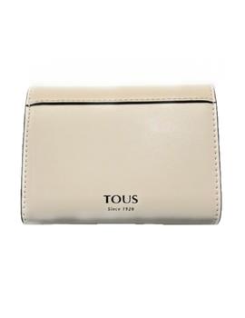 BILLETERA TOUS S. AUDREE BEIGE-MARRÓN