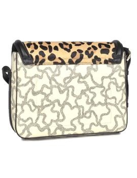 BANDOLERA TOUS M. K ICON WILD NEGRO