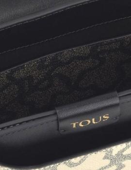 BANDOLERA TOUS M. K ICON WILD NEGRO