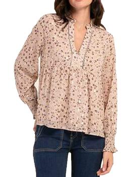 BLUSA  FLOJA ESTAMPADA FLORES