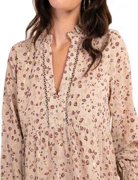 BLUSA  FLOJA ESTAMPADA FLORES