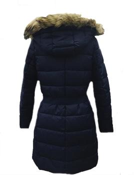 PARKA EL CABALLO LARGA AZUL MARINO