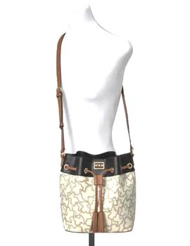 BOLSO TOUS BOMBONERA KAOS ICON MULTI BEIGE