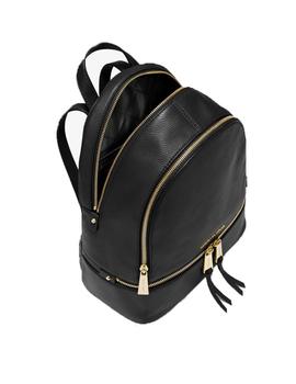 Mochila Michael Kors Rhea Zip piel negra