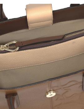 BOLSO TOUS CITY T ICON MULTI-MARRON