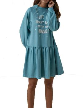 VESTIDO MAGGIE SWEET MAGIC AZUL