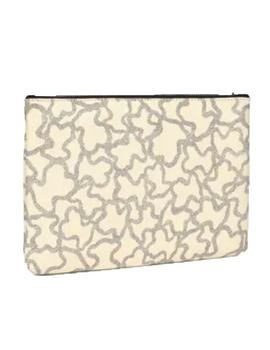 CLUTCH TOUS ICON MULTI-BEIGE