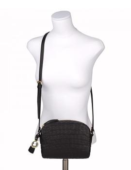 Bandolera Tous Sherton piel negra