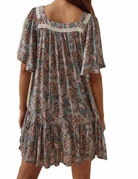 VESTIDO MAGGIE SWEET KELY CACHEMIR MULTI.