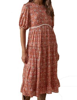 VESTIDO MAGGIE SWEET DIANA LONG FLORES