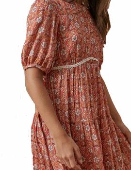 VESTIDO MAGGIE SWEET DIANA LONG FLORES
