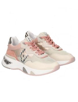 ZAPATILLAS LIU.JO ROSAS CON ESTAMPADO PRINT CEBRA