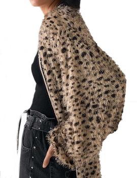 CHAQUETA LOLA CASADEMUNT LEOPARDO