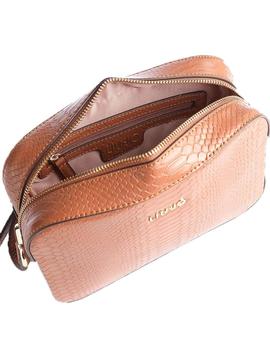 BANDOLERA LIU.JO EFECTO SERPIENTE CUERO