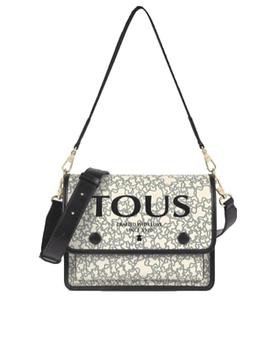 BOLSO TOUS M. AUDREE K. MINI BEIGE-NEGRO
