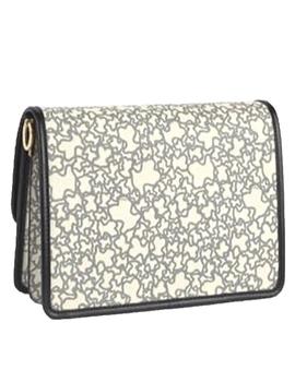BOLSO TOUS M. AUDREE K. MINI BEIGE-NEGRO
