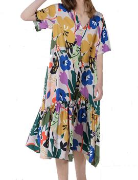 VESTIDO MOLLY BRACKEN ESTAMPADO FLORAL