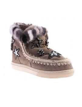 BOTIN MOU ESKIMO SNEAKER STARS-MINK GRIS