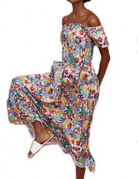 VESTIDO MAGGIE SWEET CUBA LARGO TROPICAL