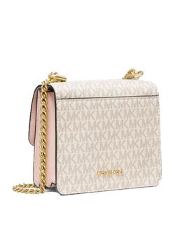 BANDOLERA MICHAEL KORS JADE PEQUEÑA PIEL CON LOGOS