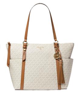 Bolso Michael Kors tote Sullivan logos vainilla