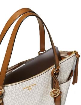 Bolso Michael Kors tote Sullivan logos vainilla