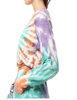 SUDADERA SAVAGE CULTURE TIE DYE BECONFO