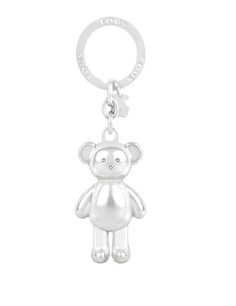 Llavero Oso Teddy Bear plateado