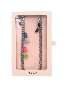 CADENA TOUS MASCARILLA Y GAFAS BEAR CHAIN PLATA
