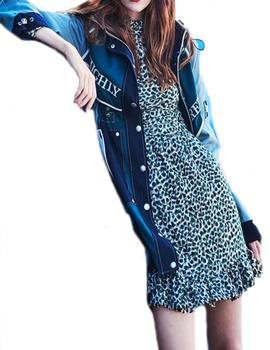 VESTIDO HIGHLY PREPPY GASA LEOPARDO