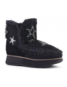 BOTA MOU RUNNING ESKIMO 18 STAR PATCHES- NEGRA