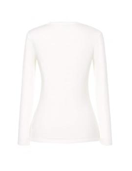 CAMISETA HIGHLY PREPPY LETRAS LENTEJUELAS CRUDO
