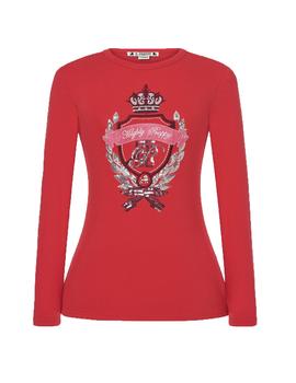 CAMISETA HIGHLY PREPPY ESCUDO PRINCESS ROJO