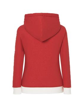 SUDADERA HIGHLY PREPPY HP ENLAZADAS ROJO