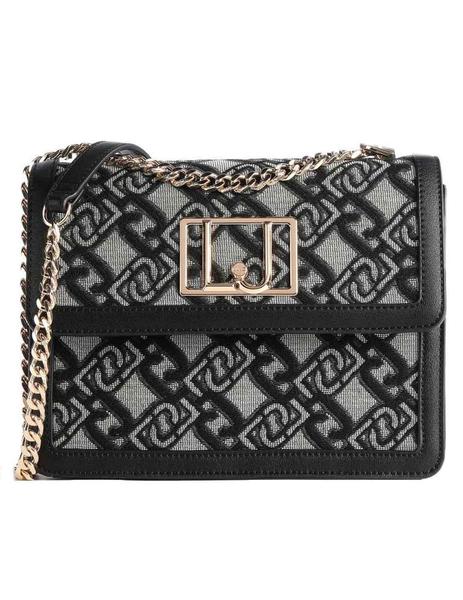 Bolso con bandolera Dior 8 Dior Oblique en jacquard negro