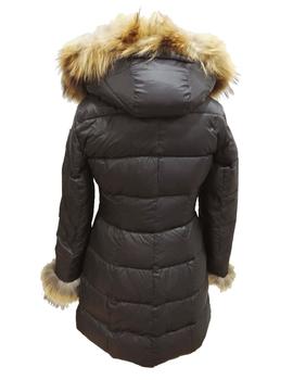 PARKA PLUMA LARGA REVERSIBLE M.4131 NEGRO