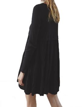 VESTIDO MAGGIE SWEET JANE NEGRO