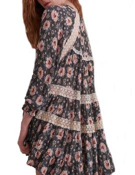 VESTIDO MAGGIE SWEET THAIS ESTAMPADO FLORES