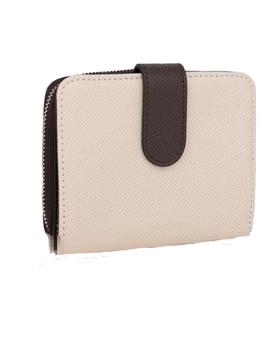 Billetero Tous s.new dubai saffiano tri-beige