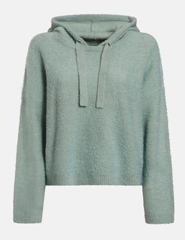  JERSEY GUESS EFECTO SUDADERA MENTA CON LÚREX