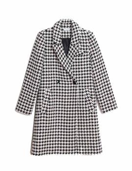 ABRIGO CRUZADO  PATA DE GALLO