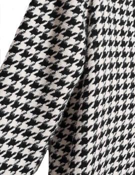 ABRIGO CRUZADO  PATA DE GALLO