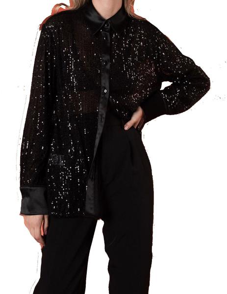 Camisa de lentejuelas clearance