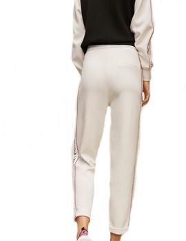 PANTALÓN LOLA CASADEMUNT CHANDAL LOGO VIVO FUCSIA