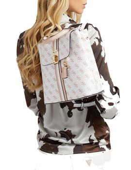 MOCHILA GUESS KASINTA LOGOTIPO 4 G WHITE