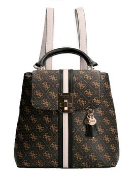 MOCHILA GUESS KASINTA LOGOTIPO 4 G NEGRO