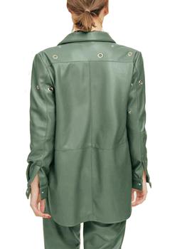 SOBRECAMISA LOLA CASADEMUNT ARANDELAS VERDE