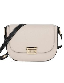 BANDOLERA TOUS M. LEGACY BEIGE-NEGRO