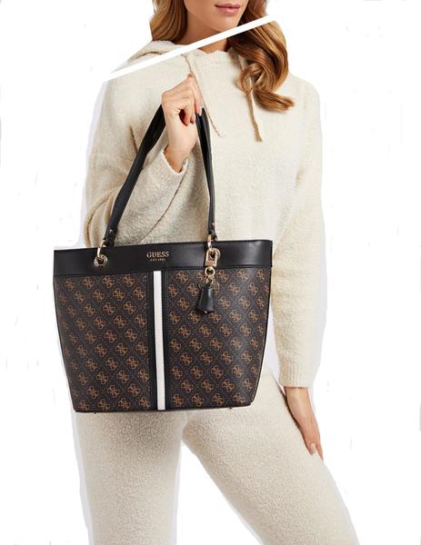 Bolso tote Guess noelle blanco - 112.00 € Bolsos y zapatos de