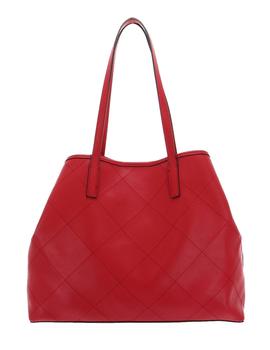 BOLSO GUESS VIKKY PESPUNTEADO ROJO